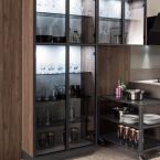 ar cucina Primavera legno con penisola e sgabelli offerta Sicilia Messina Catania 17